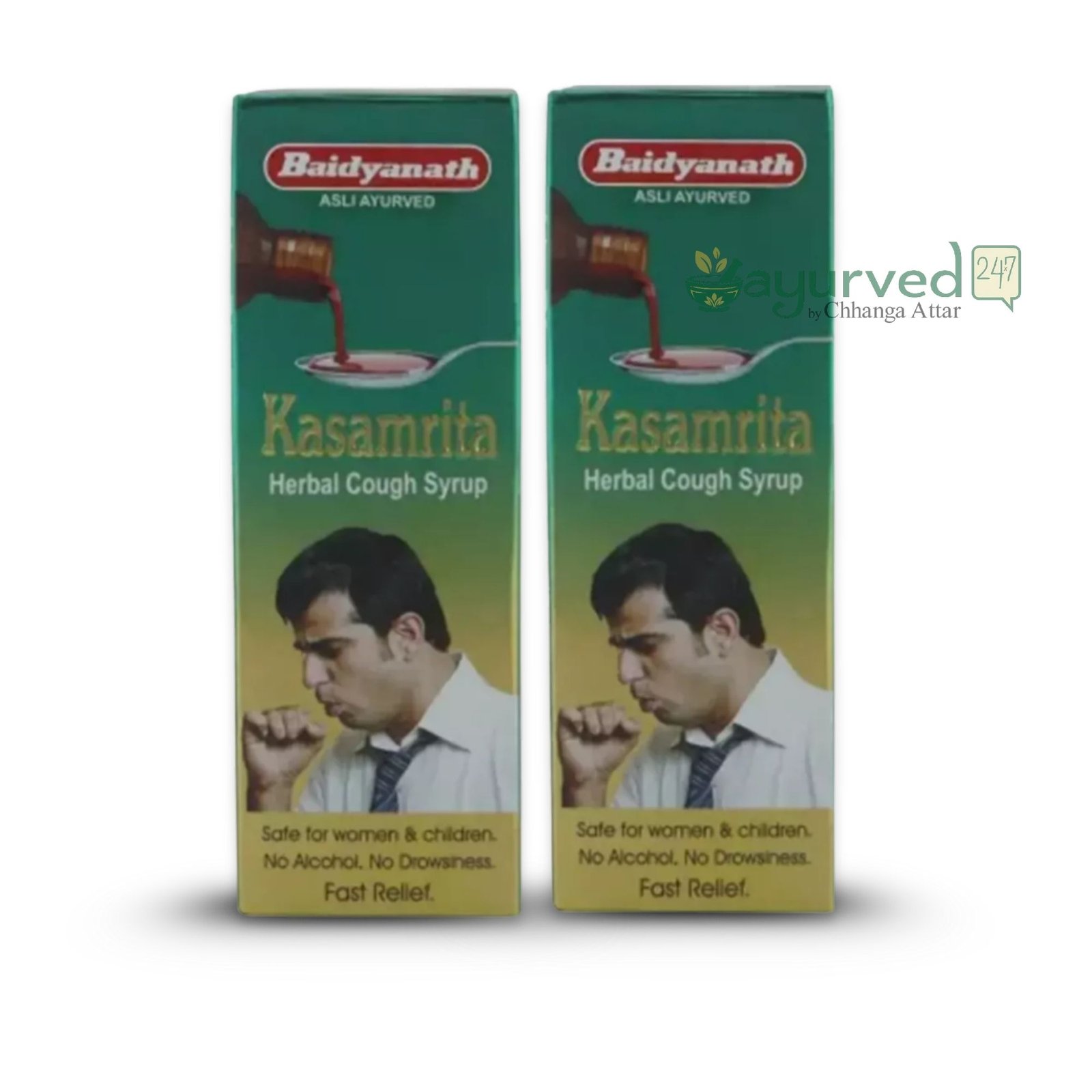 422 - Kasamrit Herbal Syrup (100ml, Pack of 2) Kasamrit Herbal Syrup