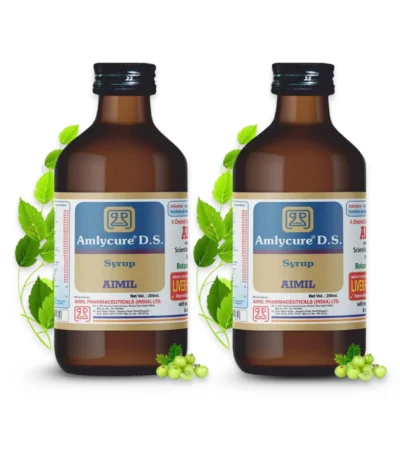 Aimil Amlycure D.S. Syrup (200ml, Pack of 2)